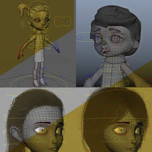 Rigging 3D con Maya